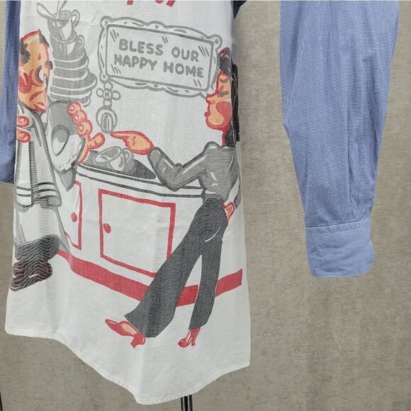 Vintage Mamma's Little Helper Kitchen Hostess Apron Kitchy Unique - Picture 9 of 10